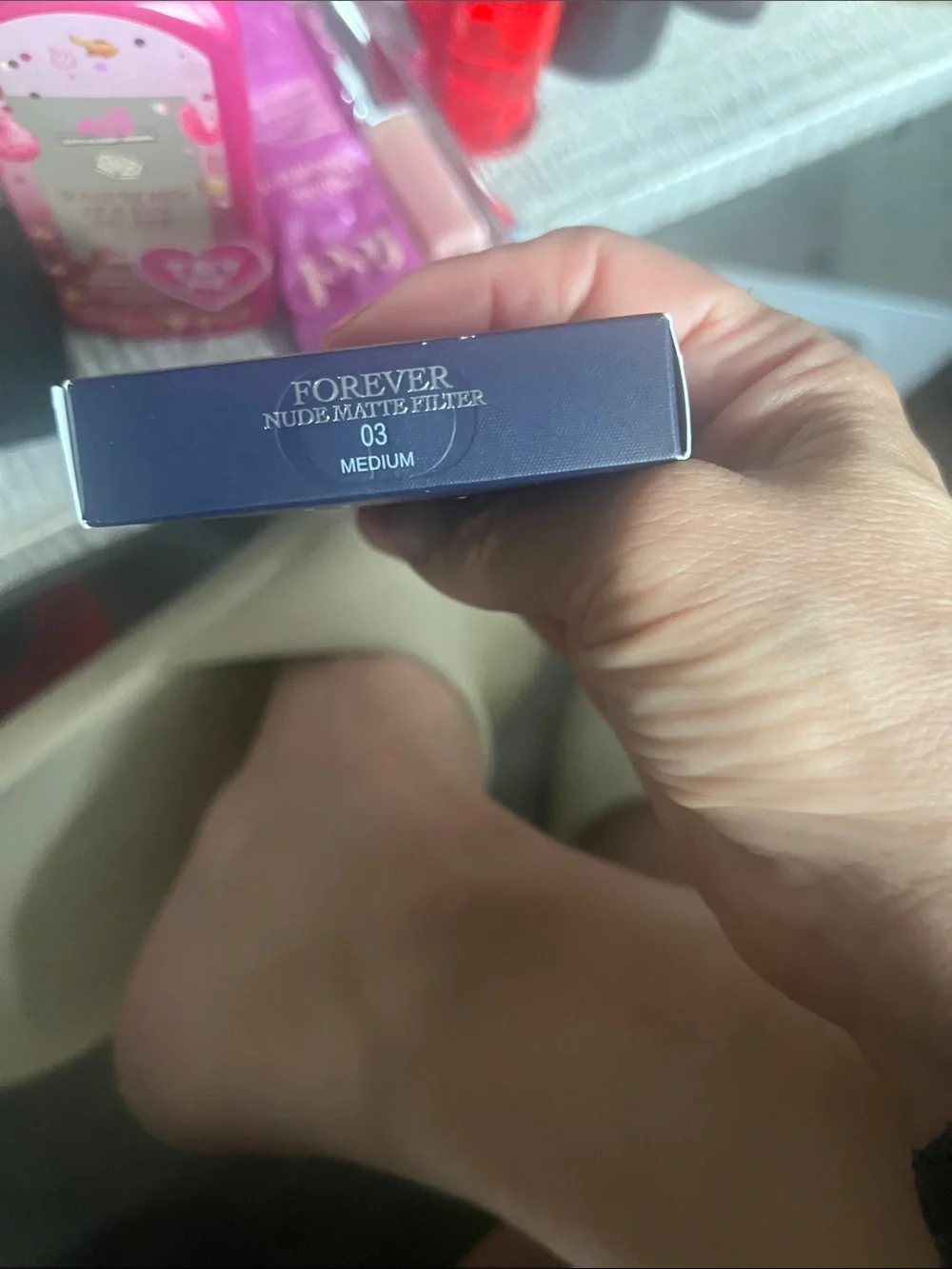 Dior Forever Nude Matte Filter Blurring Setting Powder – Deep Navy Packaging